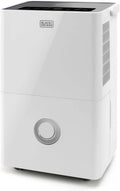 BLACK+DECKER, Deumidificatore, 400W, 20 L, 4 L, Nero/Bianco