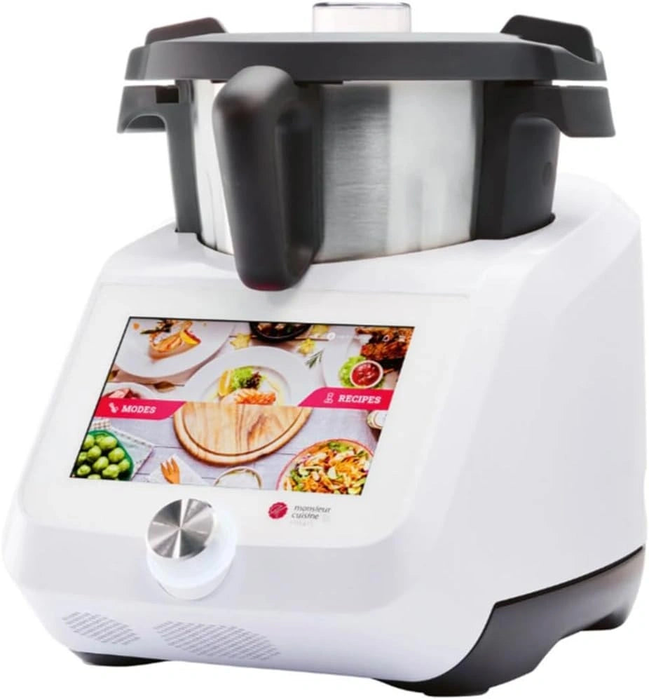 SILVERCREST, Robot da cucina, 1200 W, 8 pollici, con Wi-Fi, con display digitale, con controllo intelligente