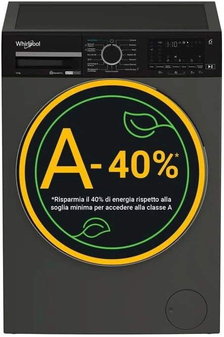 WPM 210G ADS, Lavatrice, 12 Kg, con Wi-Fi, Grigio