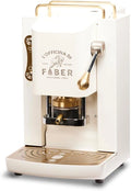 FABER COFFEE MACHINES, Macchina da caffè, 44mm, regolabile, Bianco