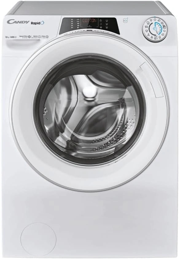 CANDY, Lavatrice, 67 cm, 12kg, con Wi-Fi, con Bluetooth, con display digitale, Bianco