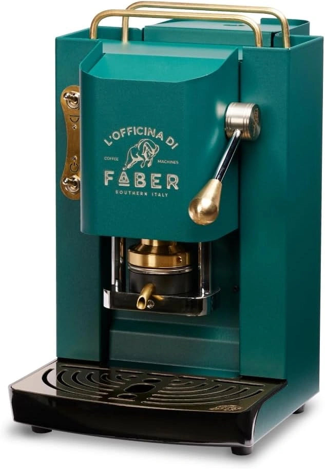 FABER COFFEE MACHINES, Macchina da caffè, 44mm, regolabile, Verde
