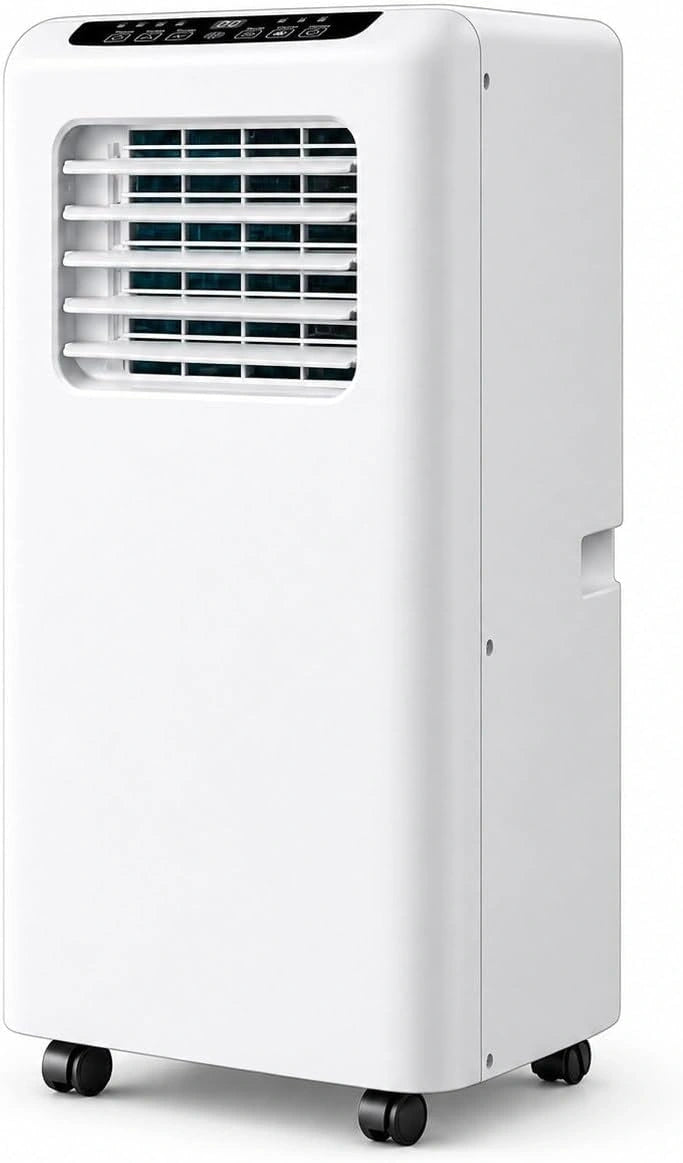 Climatizzatore portatile, 5000BTU, portatile, regolabile, multifunzione