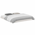 Letto Matrimoniale in Pino Bianco 180x200 cm con Struttura Robusta