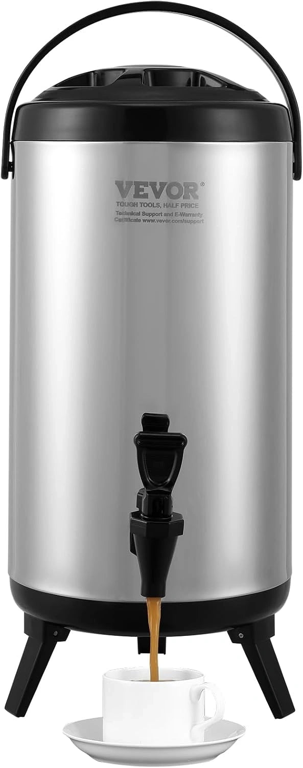 VEVOR, Prodotto per casa e tempo libero, 370 W, 18 L, Argento