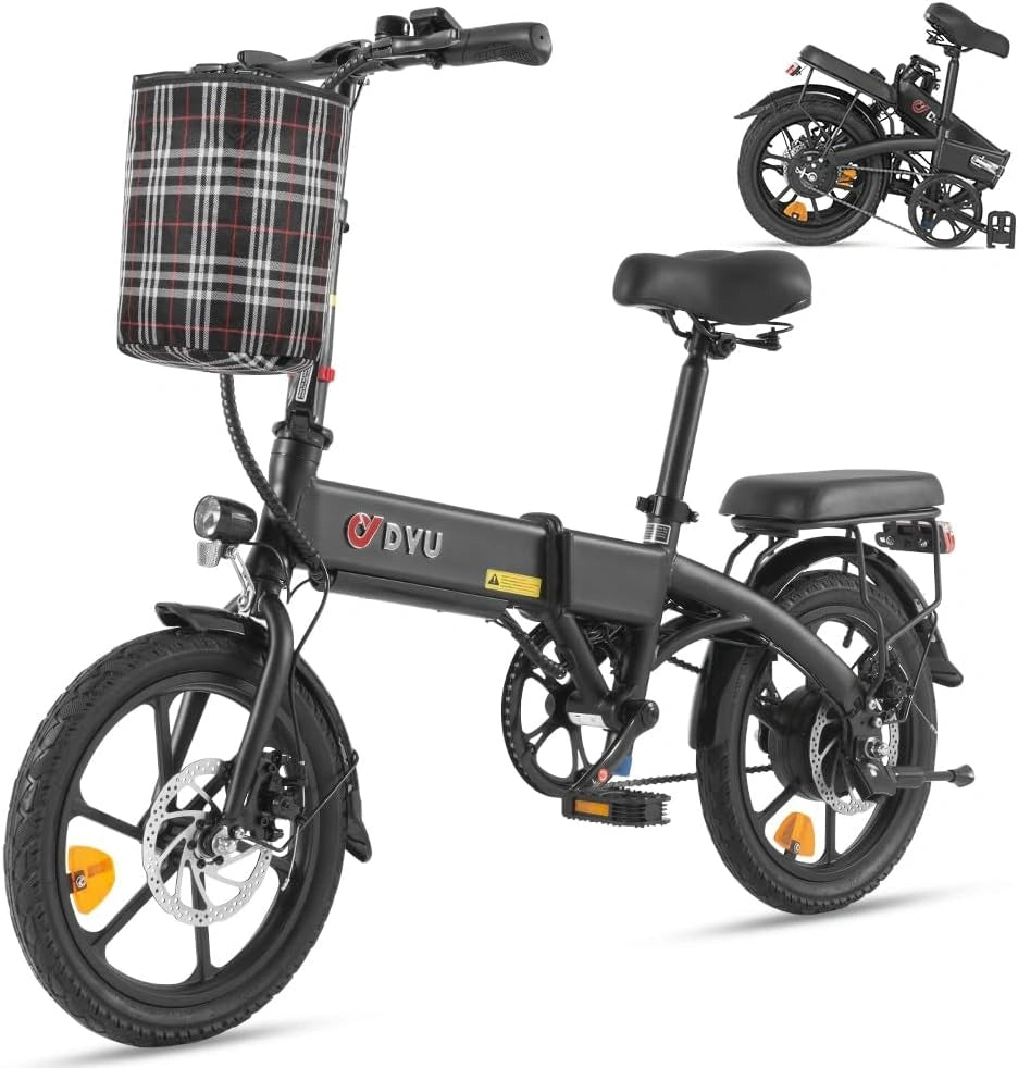 DYU, Bicicletta elettrica, pieghevole