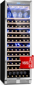 Klarstein, Cantinetta refrigerata, 433L, Bianco/Rosso