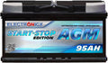 Electronicx, Batteria ricaricabile, 95Ah, 12V