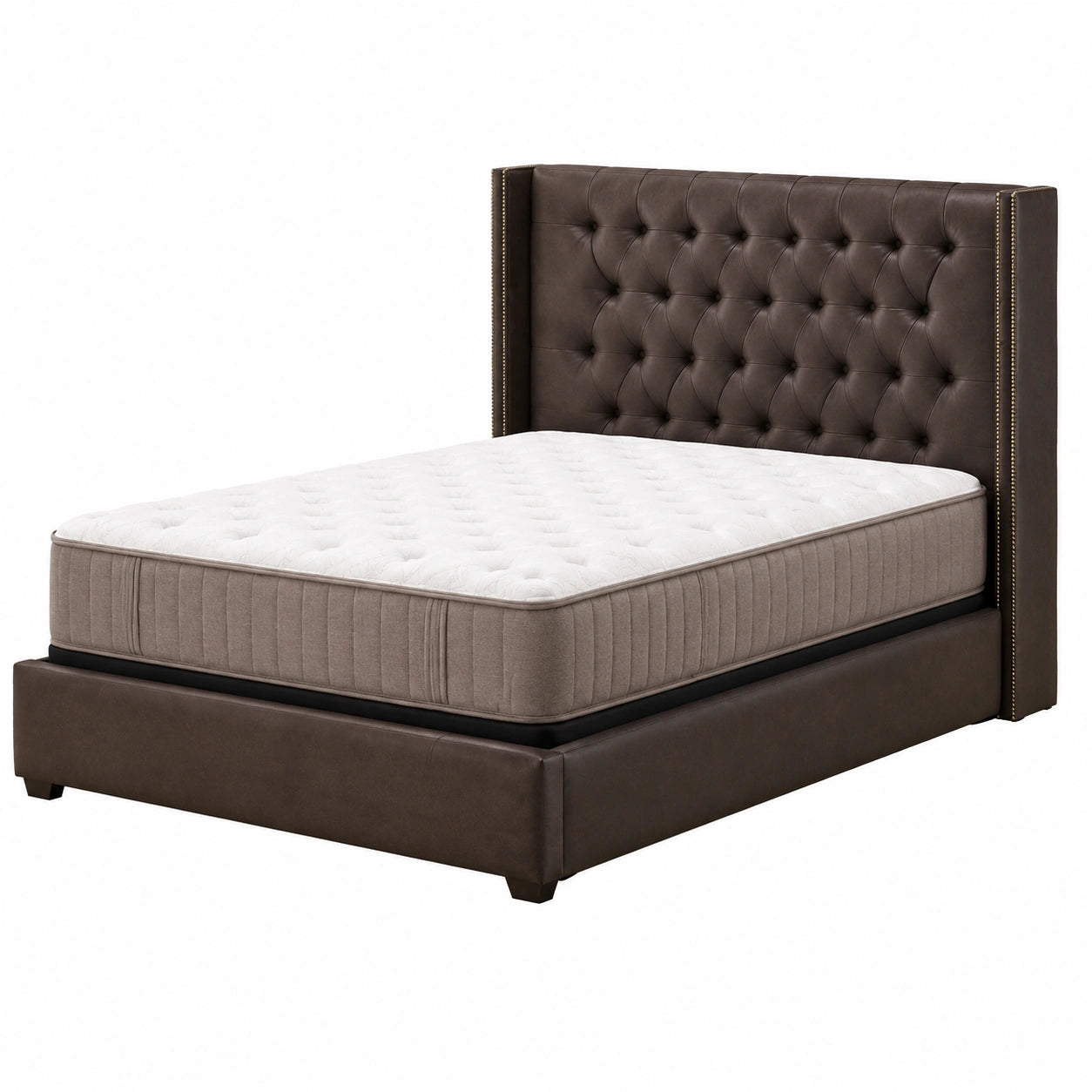 Materasso Memory Air Matrimoniale 180x200, Supporto Differenziato, Altezza 24 cm, Rigidità 8.5/10, Ortopedico con Fodera in Fibra d'Argento