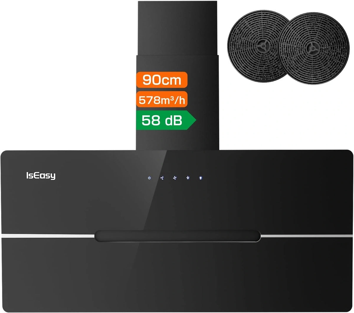 IsEasy, Prodotto per casa e tempo libero, 90cm, 58 dB, Nero