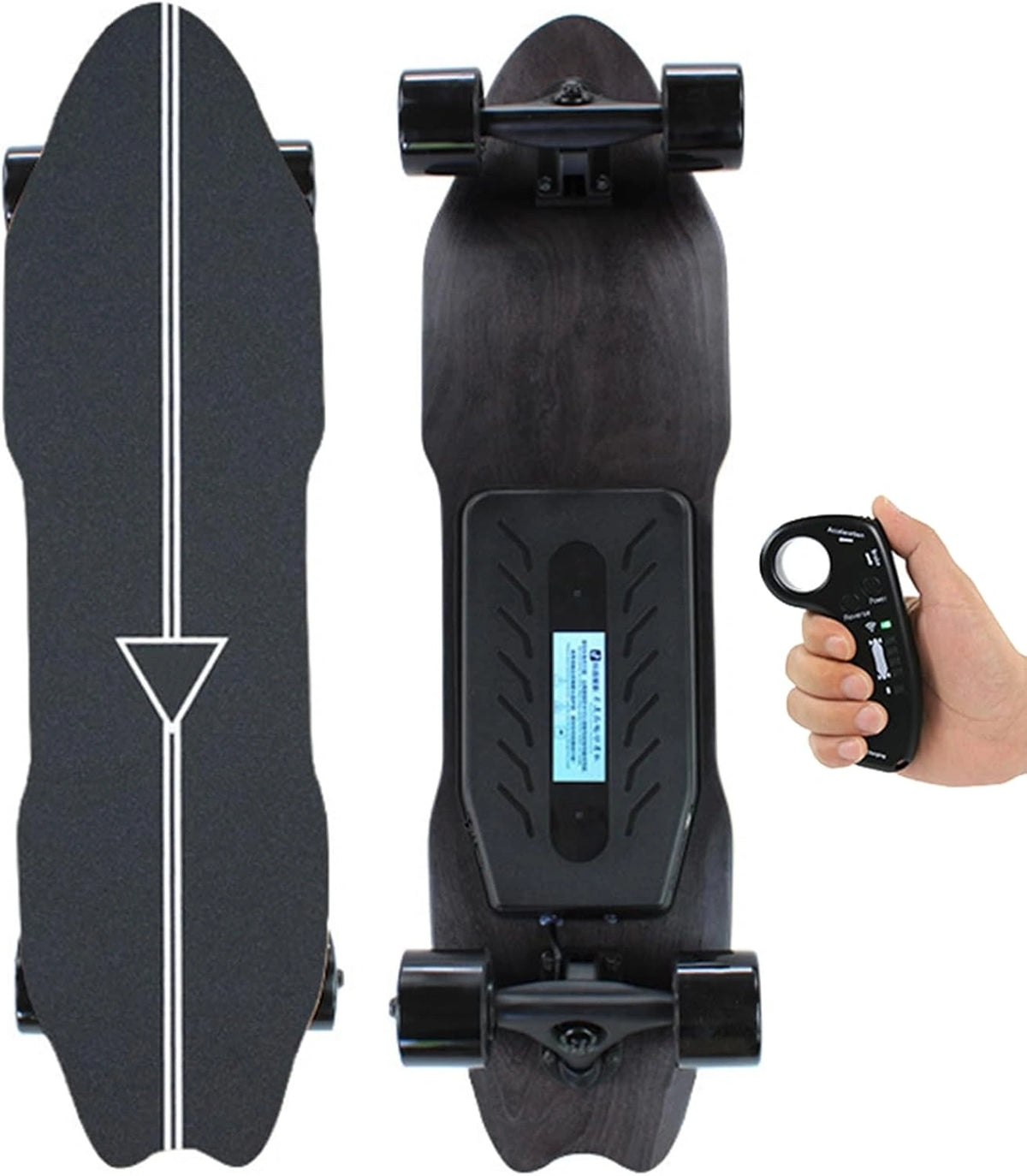 Skateboard, Prodotto per casa e tempo libero, 25 Km/H, 30 Km, 8KM, con telecomando