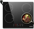 Karinear, Piano cottura a induzione, 3500W, 60cm, con timer, Nero