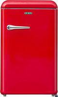 Akai CLASS131KRD, Frigorifero, 130 litri, Rosso