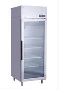 METRO, Congelatore, 450L, a LED, regolabile, Argento