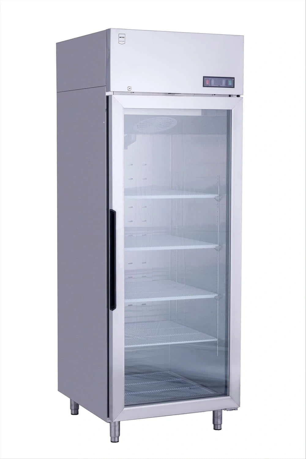 METRO, Congelatore, 450L, a LED, regolabile, Argento