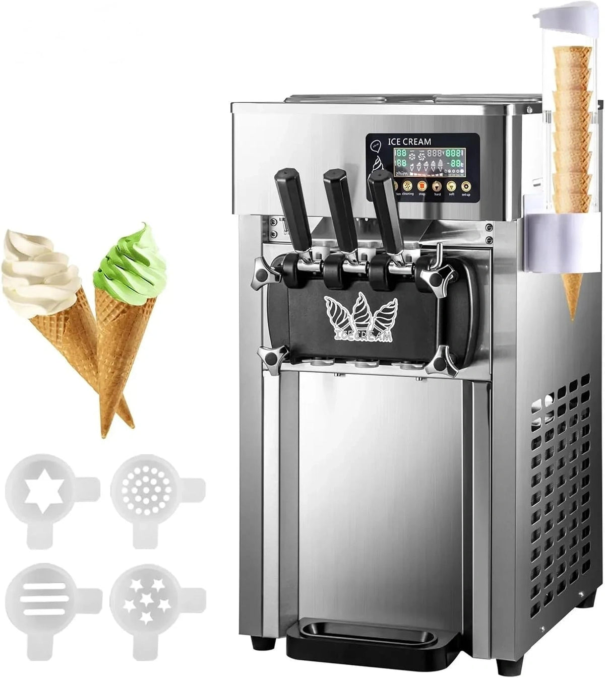 Macchina da caffè, 1200W, 18L, con display digitale, automatico