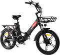 Ceezor, Bicicletta elettrica, 36 V, 10,4 Ah, 250 W, pieghevole