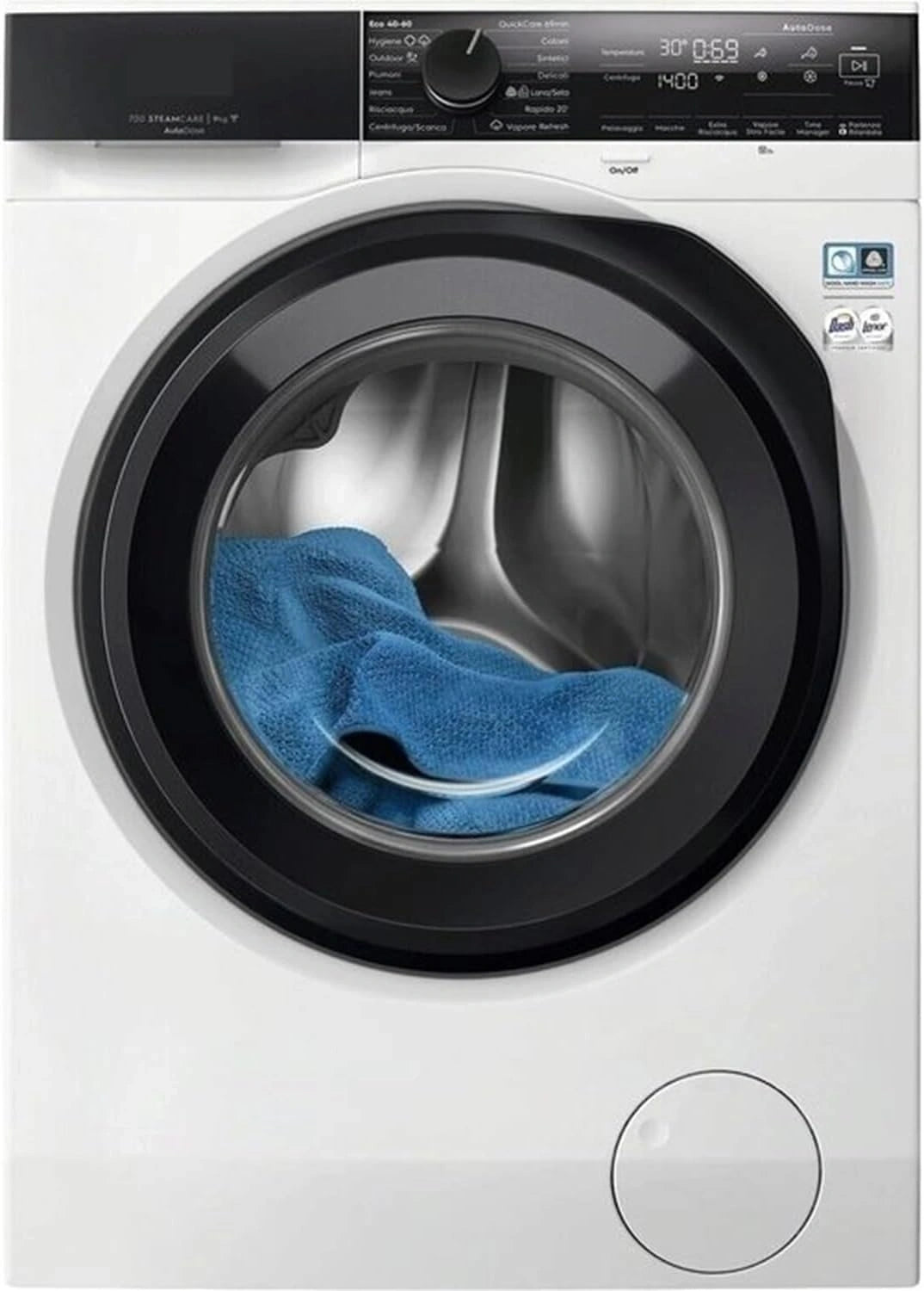 Electrolux EW7F49GQ, Lavatrice, 9 kg, Bianco