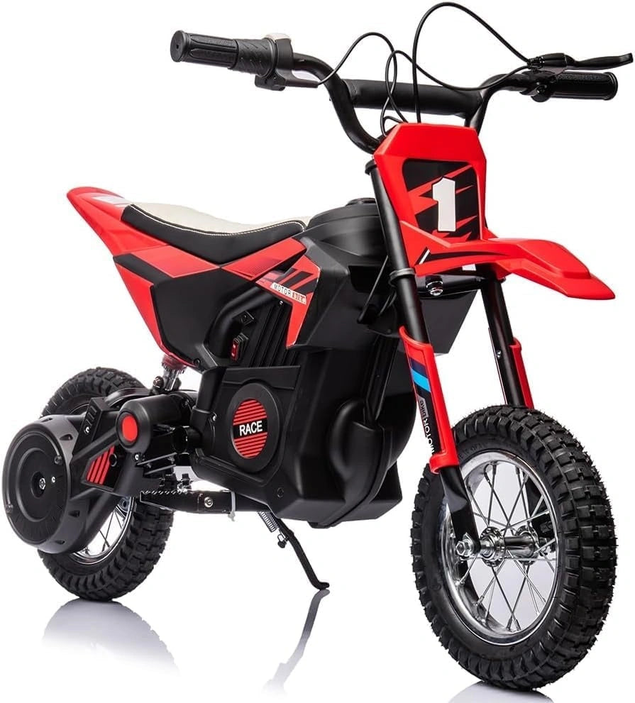 Moto, Gioco per bambini, 24V, 250W, 22 km/h, Rosso