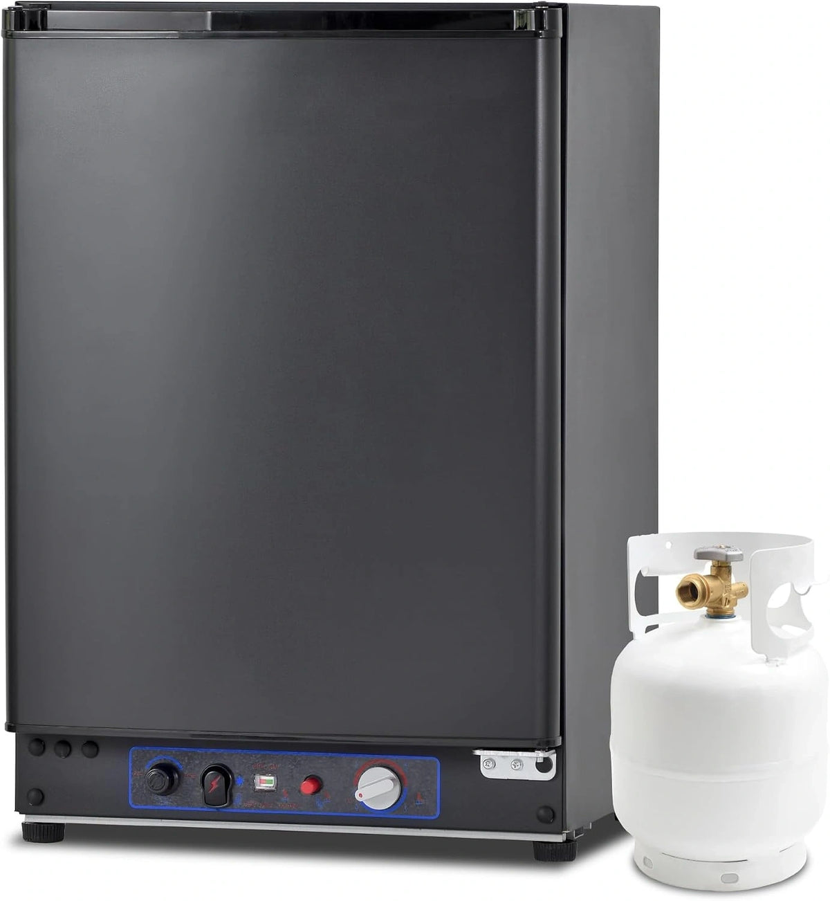 Smad, Frigorifero, 12V, 220V, 60 litri, silenzioso, Nero