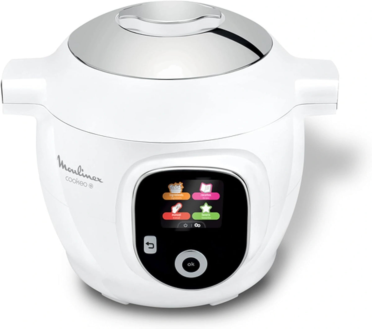 Moulinex, Prodotto per casa e tempo libero, 6 l, con display digitale, con controllo intelligente, Bianco