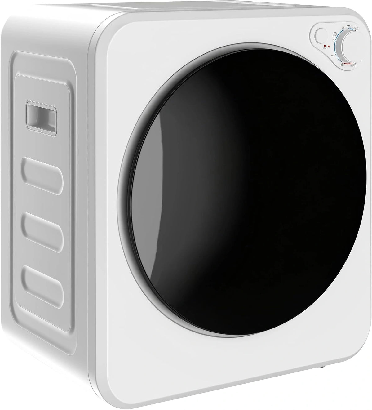 HOMCOM, Asciugatrice, 400 W, 2.5 kg, portatile, Bianco