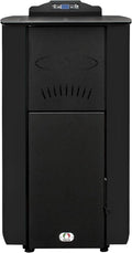 STUFE, Riscaldatore elettrico, 20 KW, con Wi-Fi, automatico, Nero