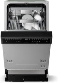 Klarstein, Lavastoviglie, 45cm, 42 dB, con display digitale, silenzioso