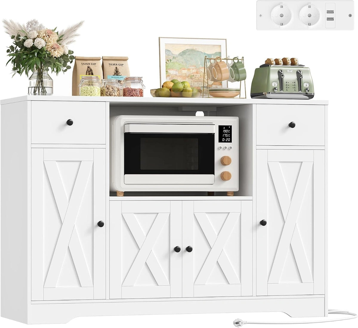 HOCSOK 120cm, Forno a microonde, 120cm, portatile