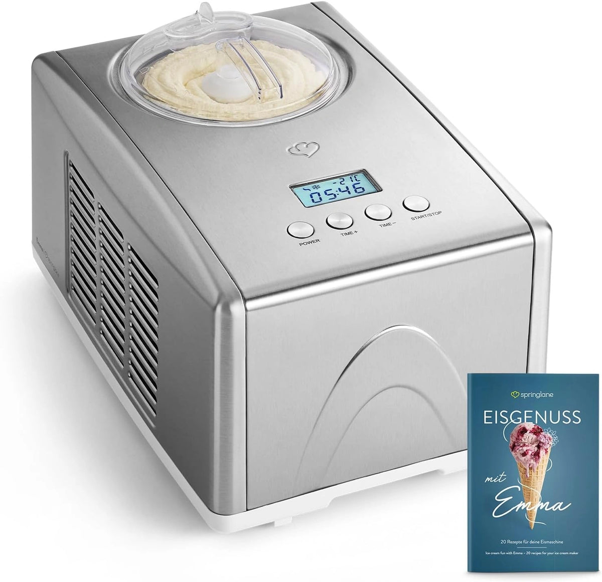 SPRINGLANE, Compressore d'aria, 150 W, 1,5 L, 1.5 L, Argento