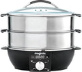 magimix, Bollitore elettrico, 1900 W, 12,2 L, 5,5 L, con timer, automatico, multifunzione, Argento