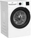 Beko BM3WFU3841X, Lavatrice, 8 kg, Bianco