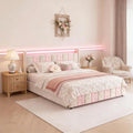 Letto, a LED, Bianco