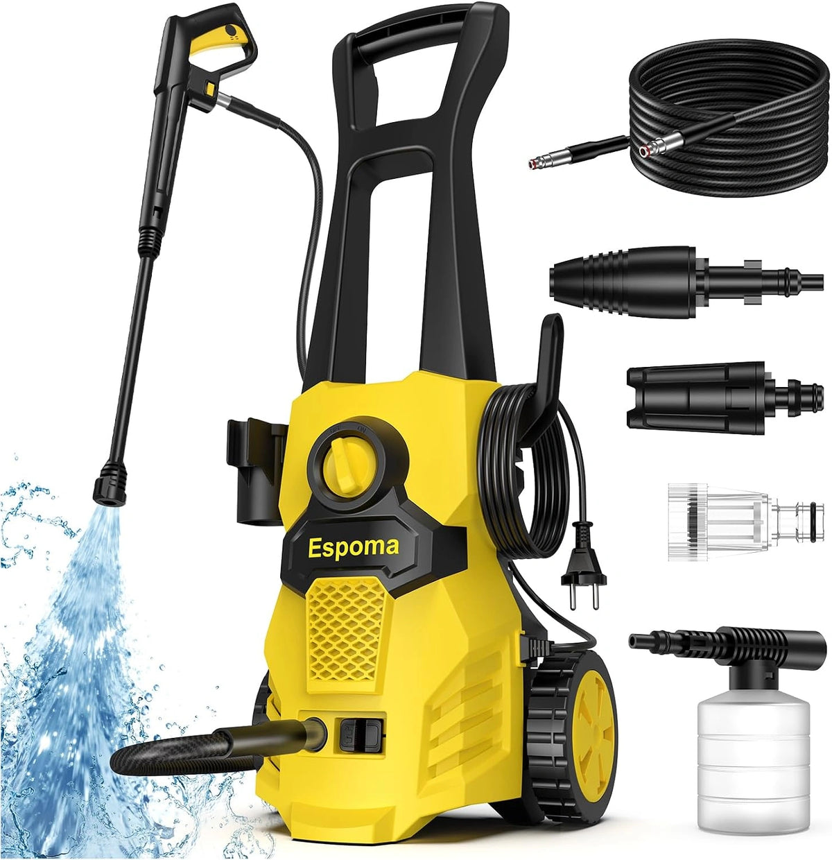 Espoma, Prodotto per casa e tempo libero, 1400W, 120 Bar