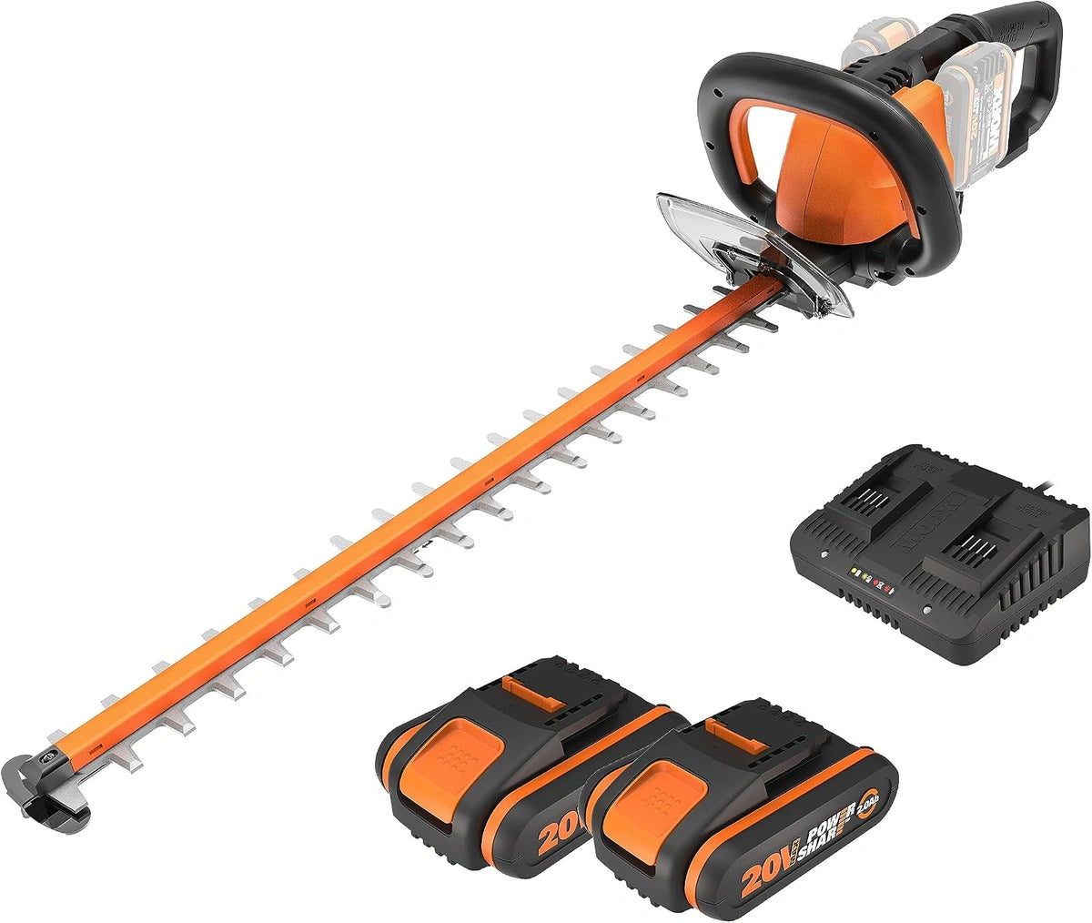 WORX, Batteria ricaricabile, 40 V, 20 V, 60 cm
