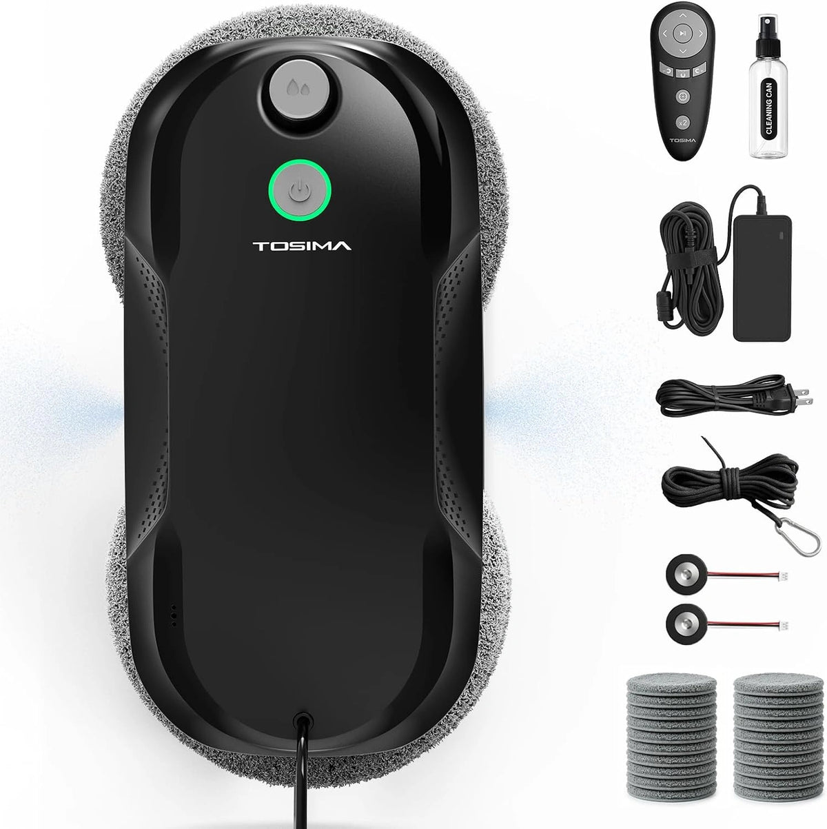 Tosima W5, Sistema audio, con telecomando, automatico, Nero