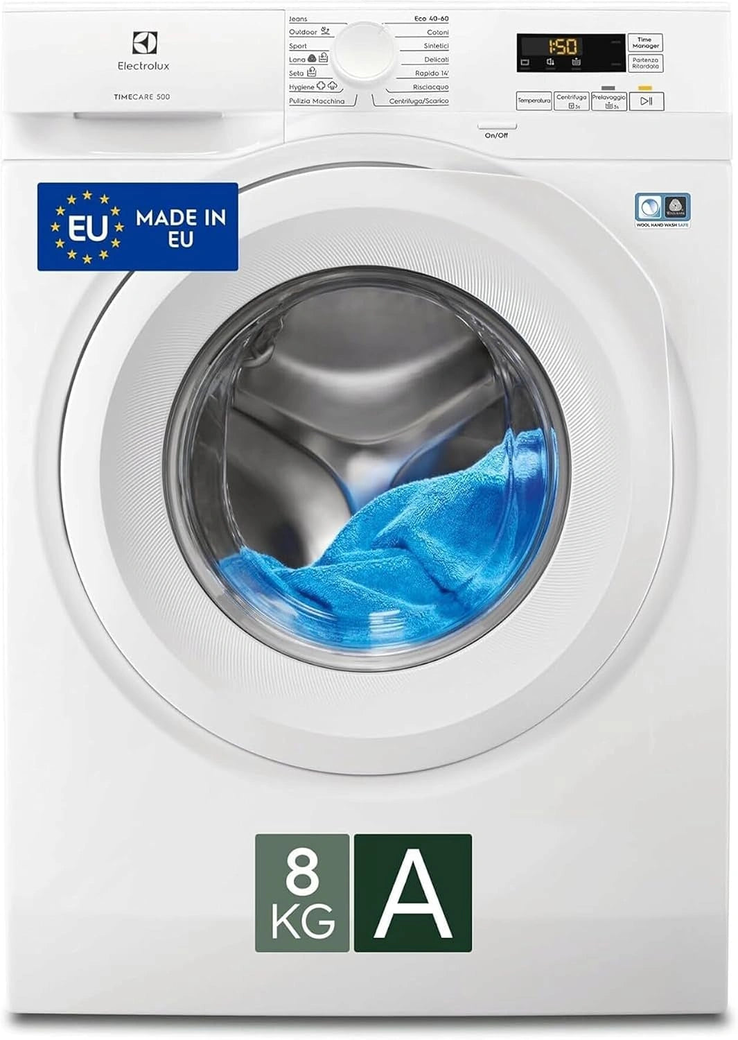 Electrolux, Lavatrice, 8kg, Bianco