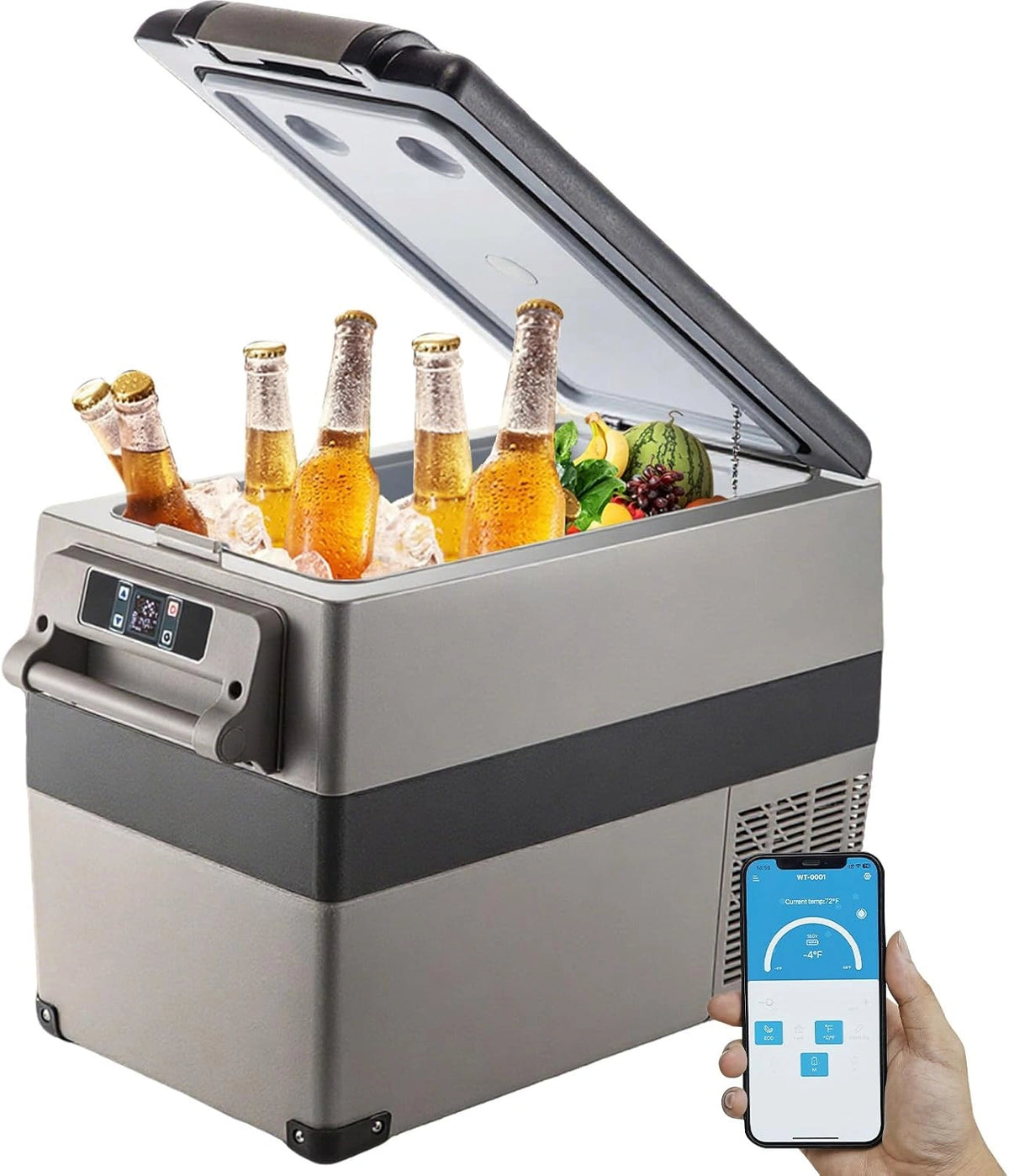 VEVOR, Frigorifero, 60W, 45 L, 18 Pollici, portatile