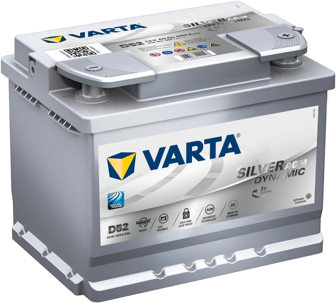 Varta, Batteria ricaricabile, 12V, 60AH