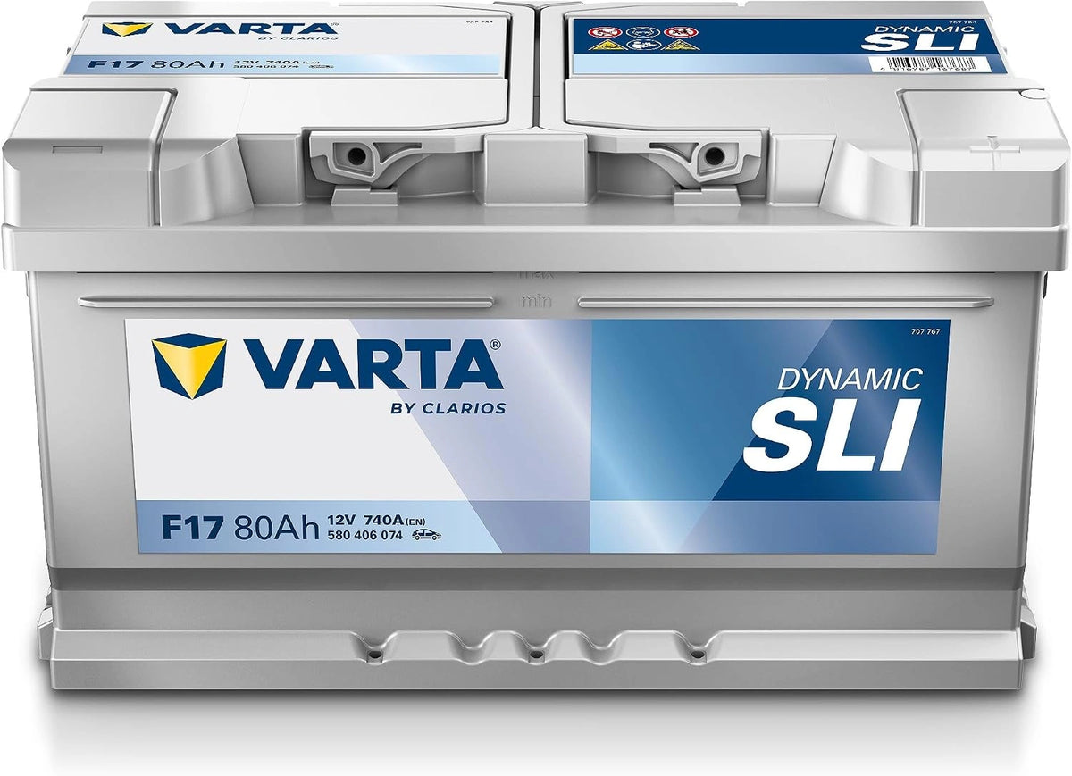 VARTA, Batteria ricaricabile, 12V, 80Ah