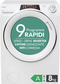 Candy, Lavatrice, 76 dB, 8 KG, Bianco