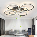 MiiR, Ventilatore da soffitto, 85W, 100cm, a LED, Nero
