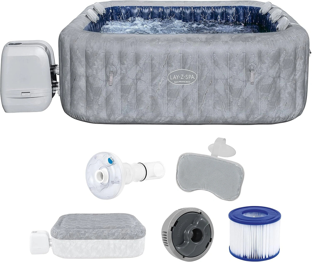 Bestway 6001Q, Piscina, con controllo intelligente