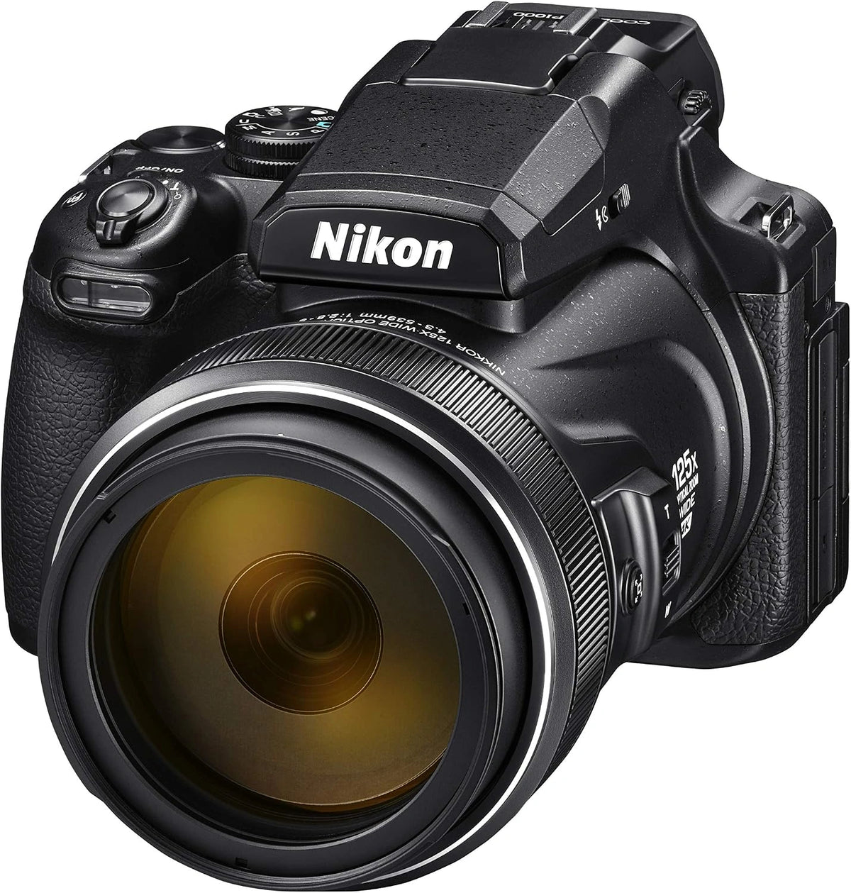 Nikon, Fotocamera digitale, con Wi-Fi, con Bluetooth, Nero